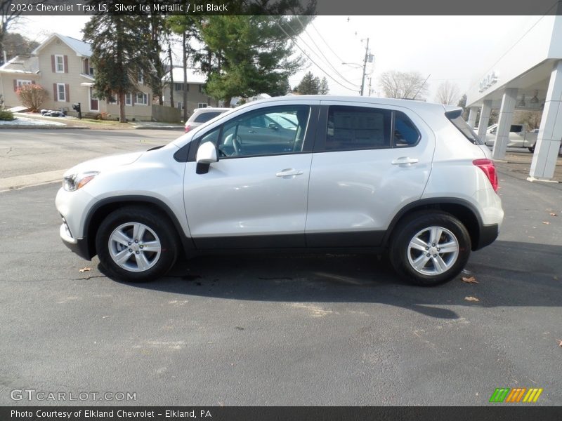 Silver Ice Metallic / Jet Black 2020 Chevrolet Trax LS