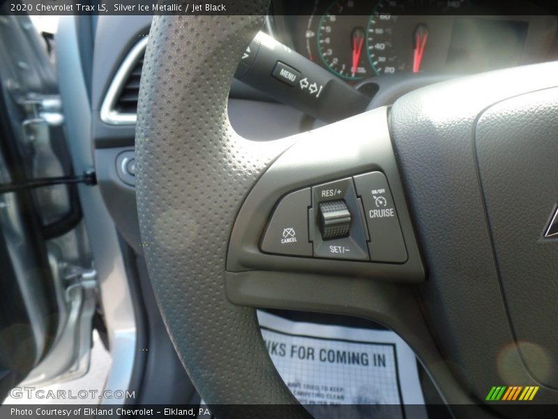 Silver Ice Metallic / Jet Black 2020 Chevrolet Trax LS