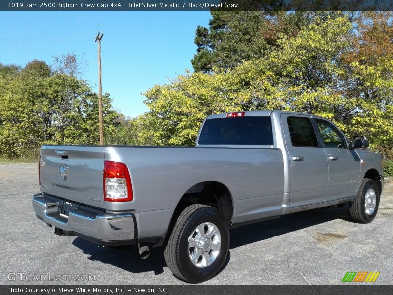 Billet Silver Metallic / Black/Diesel Gray 2019 Ram 2500 Bighorn Crew Cab 4x4