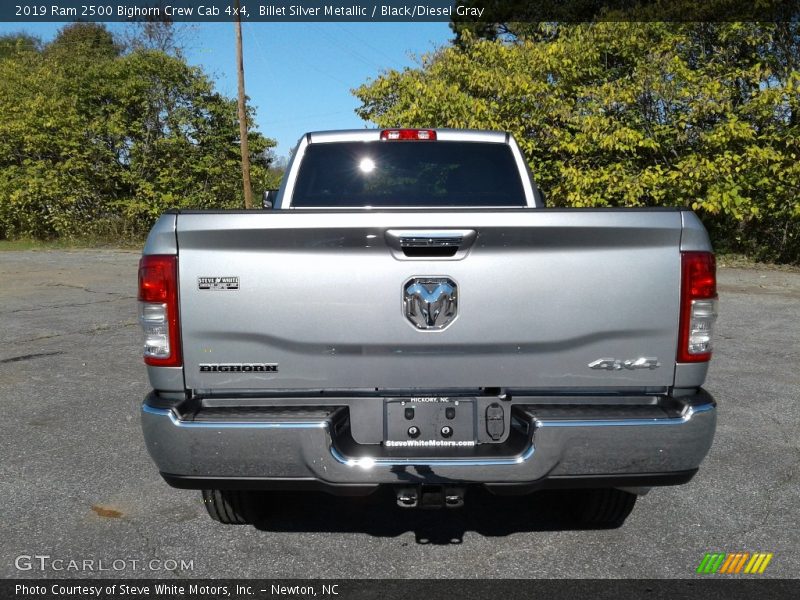 Billet Silver Metallic / Black/Diesel Gray 2019 Ram 2500 Bighorn Crew Cab 4x4