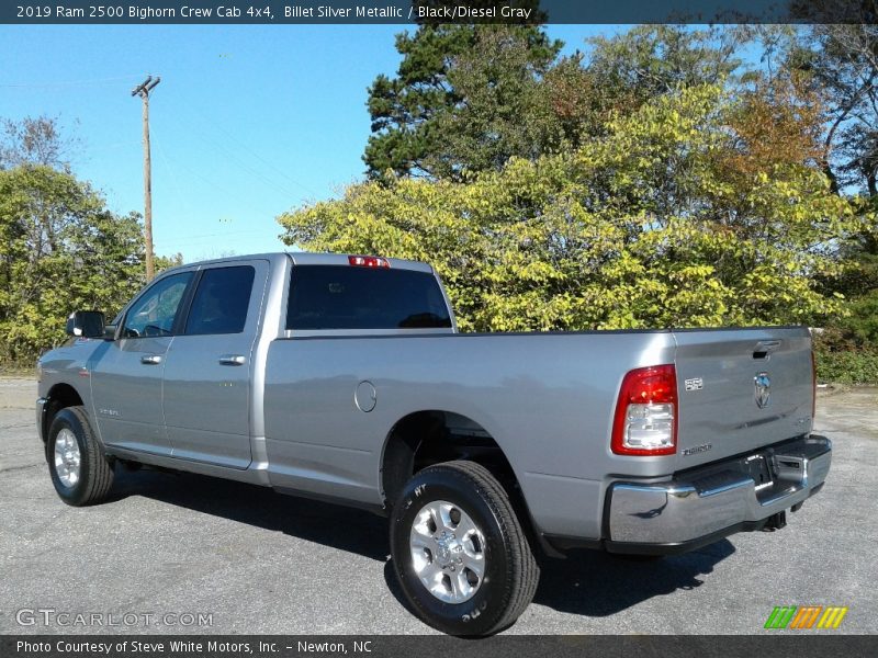 Billet Silver Metallic / Black/Diesel Gray 2019 Ram 2500 Bighorn Crew Cab 4x4