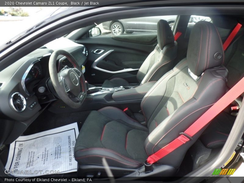 Front Seat of 2020 Camaro ZL1 Coupe