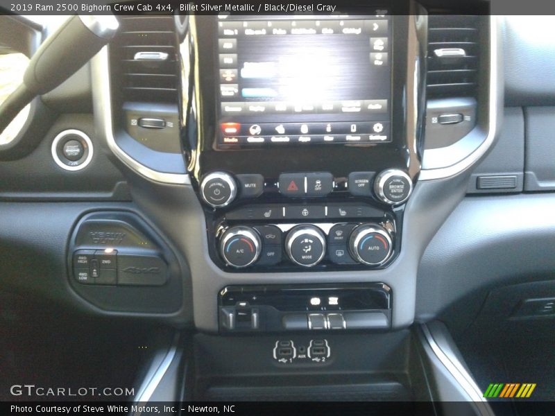 Billet Silver Metallic / Black/Diesel Gray 2019 Ram 2500 Bighorn Crew Cab 4x4