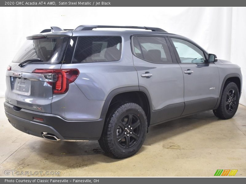 Satin Steel Metallic / Jet Black 2020 GMC Acadia AT4 AWD