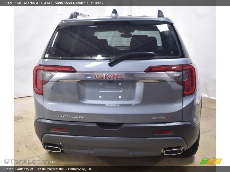 Satin Steel Metallic / Jet Black 2020 GMC Acadia AT4 AWD