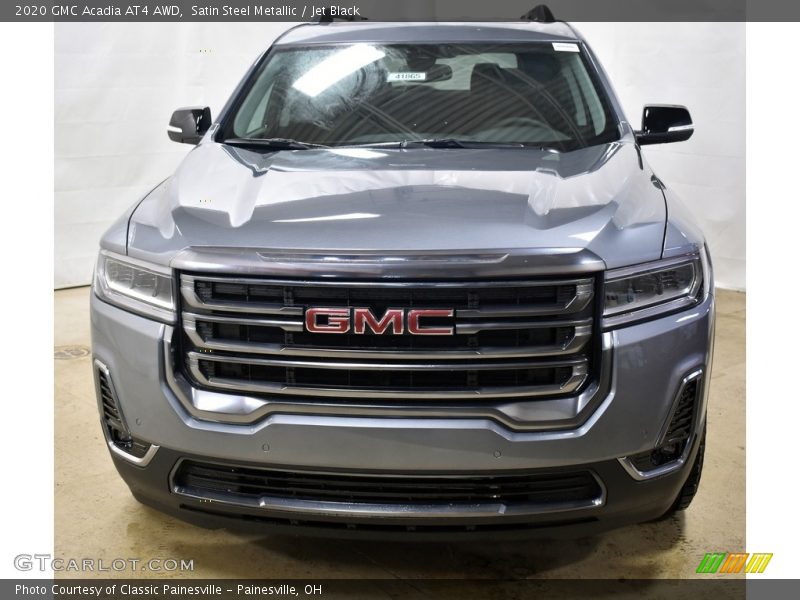 Satin Steel Metallic / Jet Black 2020 GMC Acadia AT4 AWD