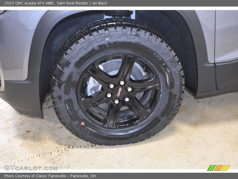 Satin Steel Metallic / Jet Black 2020 GMC Acadia AT4 AWD