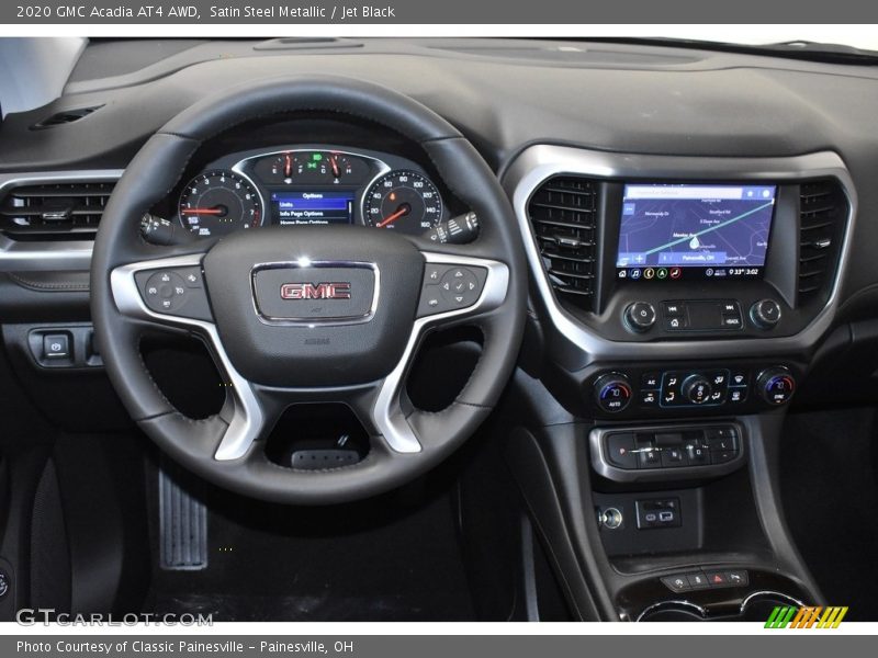 Satin Steel Metallic / Jet Black 2020 GMC Acadia AT4 AWD