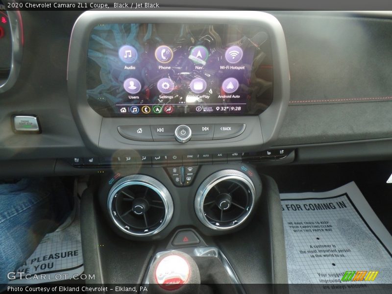 Black / Jet Black 2020 Chevrolet Camaro ZL1 Coupe