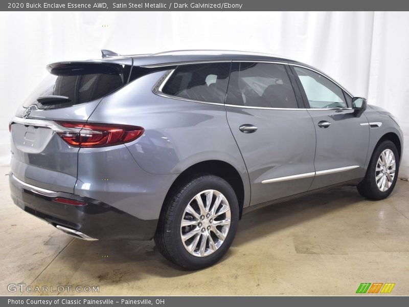 Satin Steel Metallic / Dark Galvinized/Ebony 2020 Buick Enclave Essence AWD
