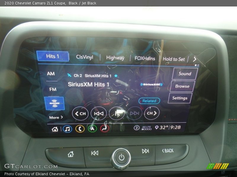 Black / Jet Black 2020 Chevrolet Camaro ZL1 Coupe