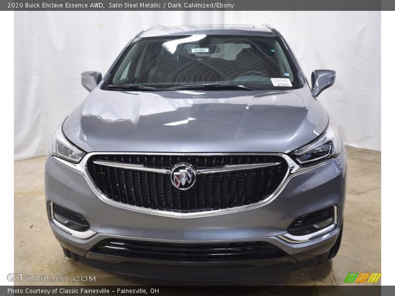 Satin Steel Metallic / Dark Galvinized/Ebony 2020 Buick Enclave Essence AWD