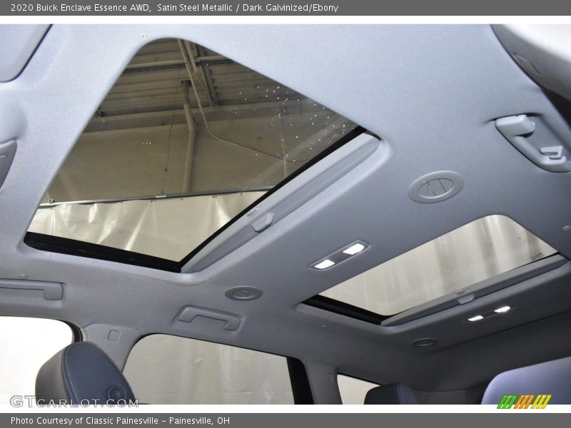 Satin Steel Metallic / Dark Galvinized/Ebony 2020 Buick Enclave Essence AWD