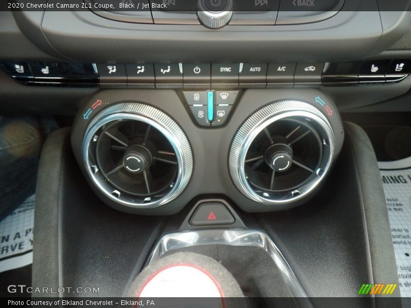 Black / Jet Black 2020 Chevrolet Camaro ZL1 Coupe