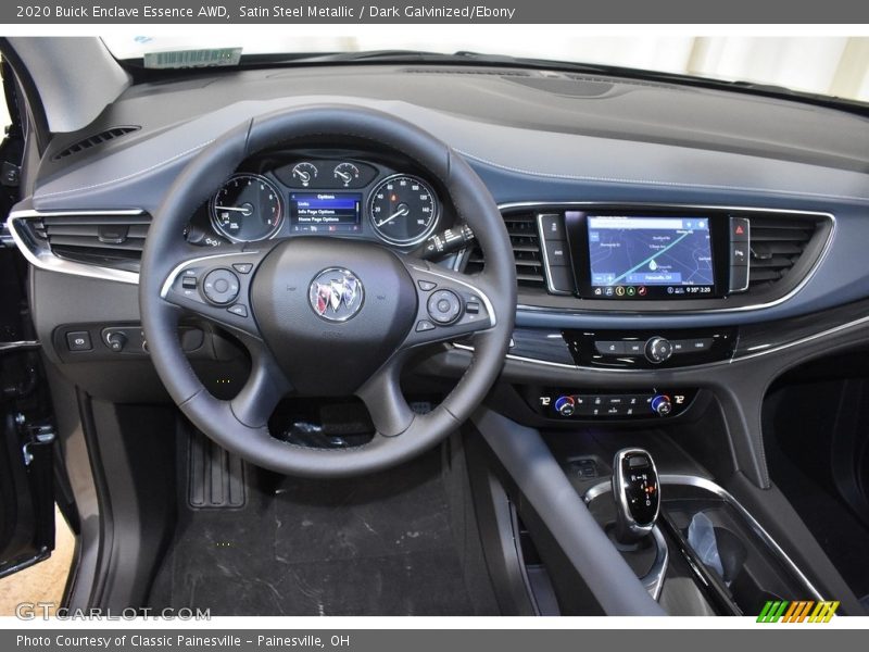 Satin Steel Metallic / Dark Galvinized/Ebony 2020 Buick Enclave Essence AWD