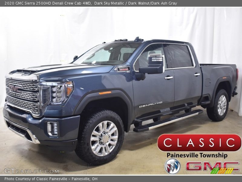 Dark Sky Metallic / Dark Walnut/Dark Ash Gray 2020 GMC Sierra 2500HD Denali Crew Cab 4WD