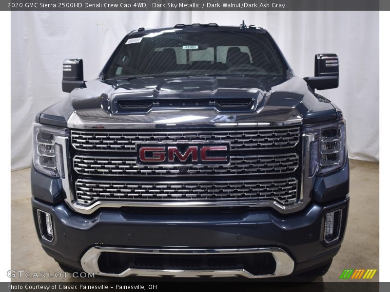 Dark Sky Metallic / Dark Walnut/Dark Ash Gray 2020 GMC Sierra 2500HD Denali Crew Cab 4WD