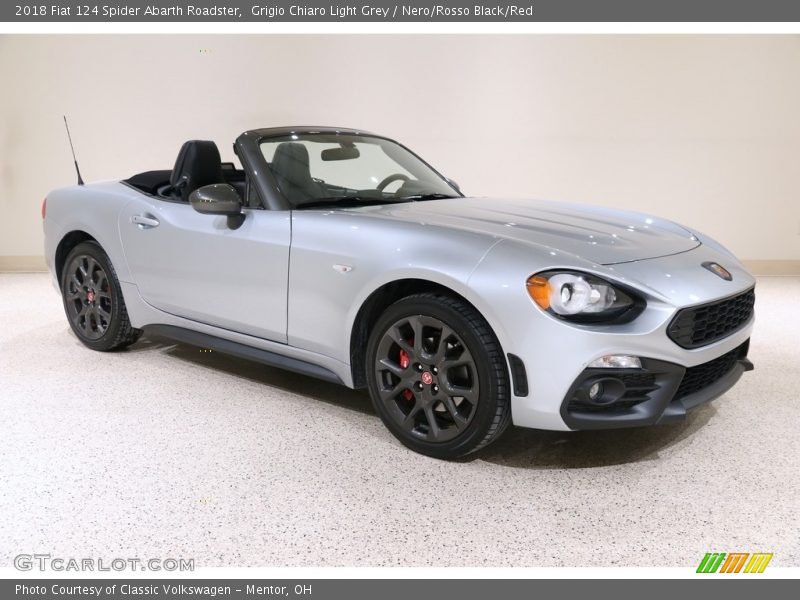 Front 3/4 View of 2018 124 Spider Abarth Roadster