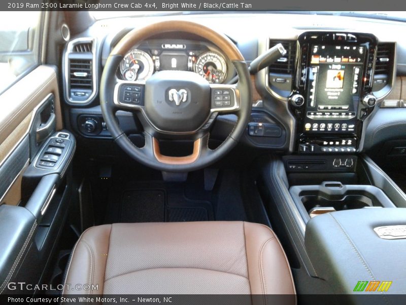 Dashboard of 2019 2500 Laramie Longhorn Crew Cab 4x4