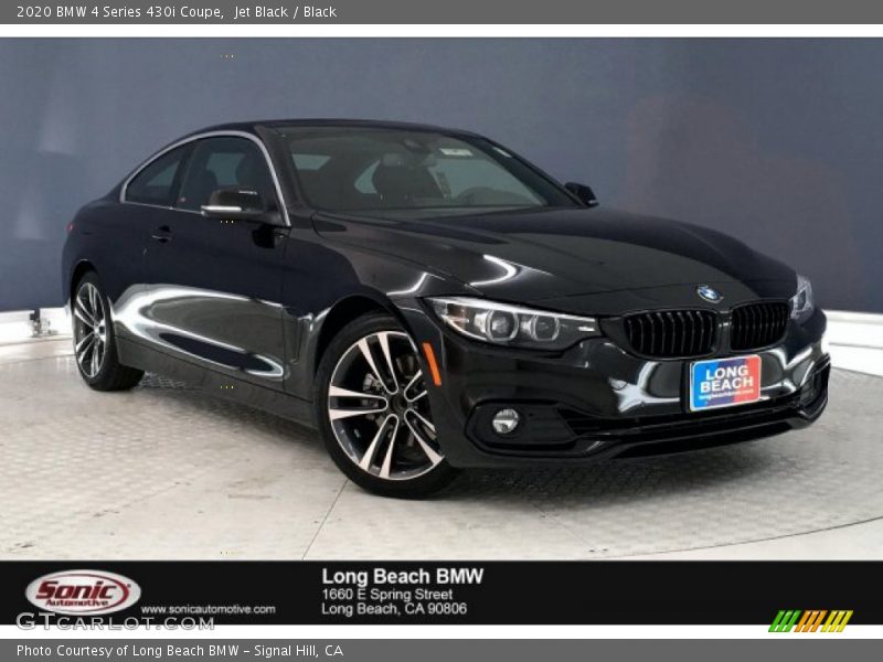 Jet Black / Black 2020 BMW 4 Series 430i Coupe