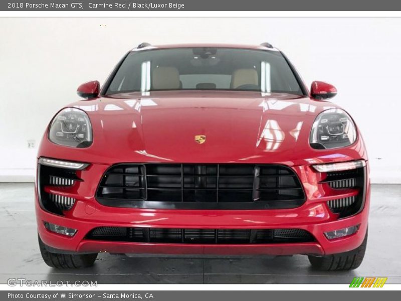  2018 Macan GTS Carmine Red