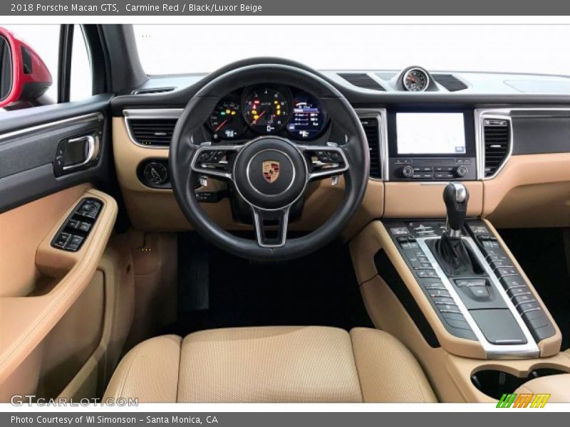 Dashboard of 2018 Macan GTS