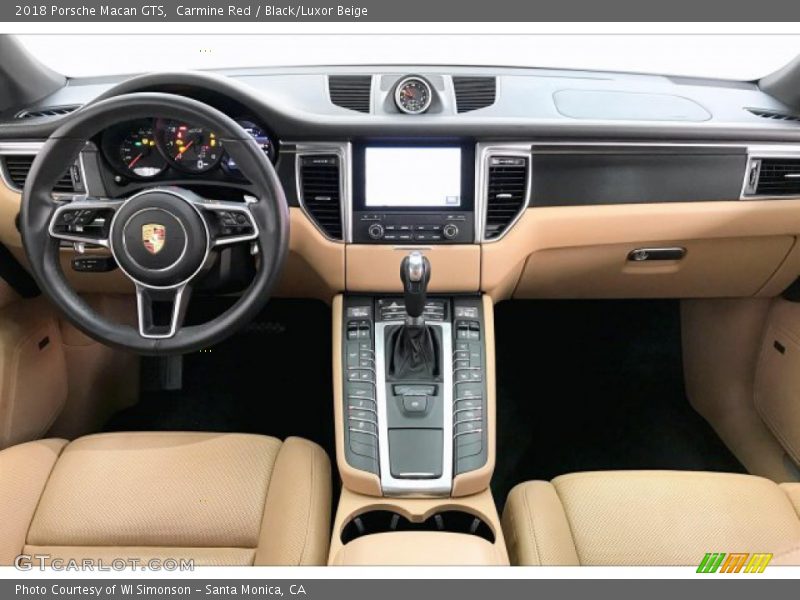 Dashboard of 2018 Macan GTS