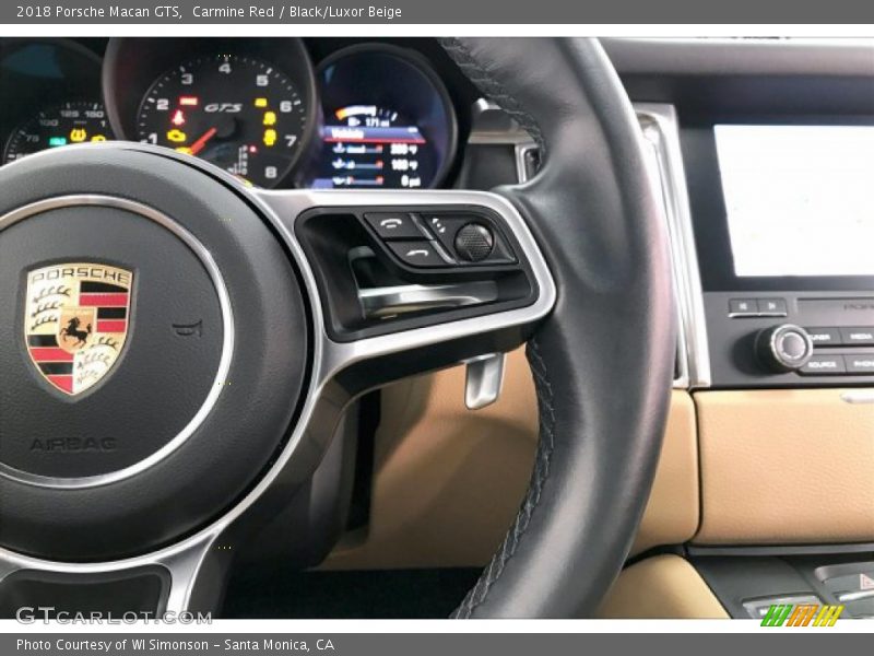  2018 Macan GTS Steering Wheel