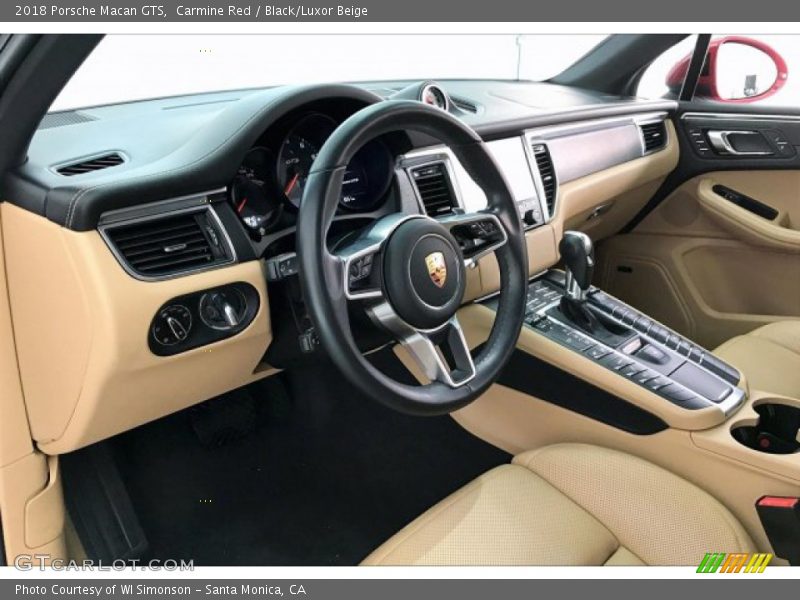  2018 Macan GTS Black/Luxor Beige Interior