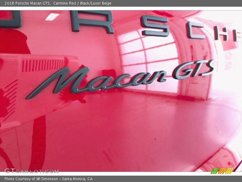  2018 Macan GTS Logo
