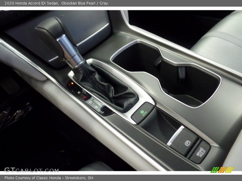 Obsidian Blue Pearl / Gray 2020 Honda Accord EX Sedan