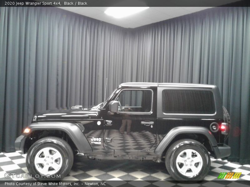 Black / Black 2020 Jeep Wrangler Sport 4x4