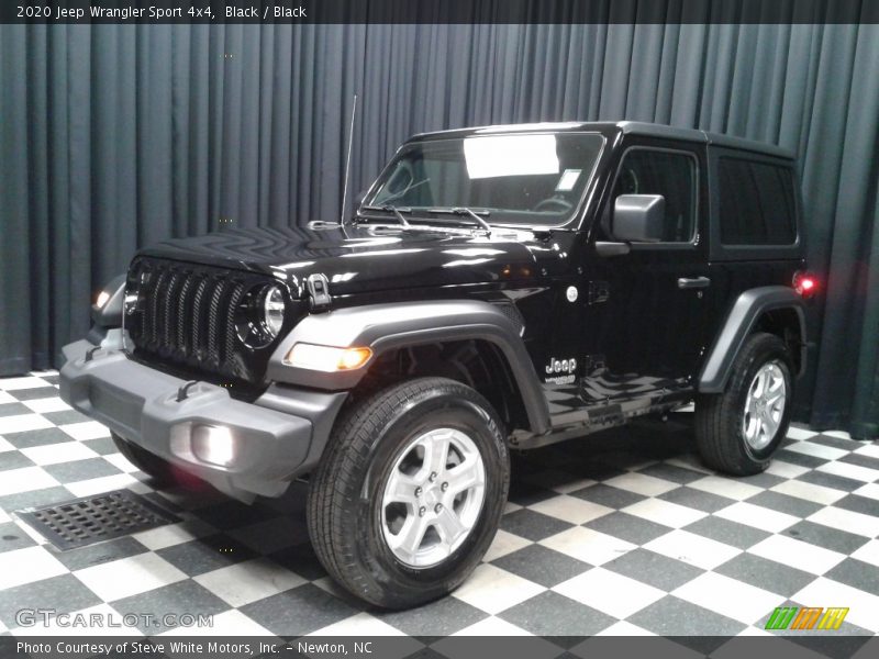 Black / Black 2020 Jeep Wrangler Sport 4x4