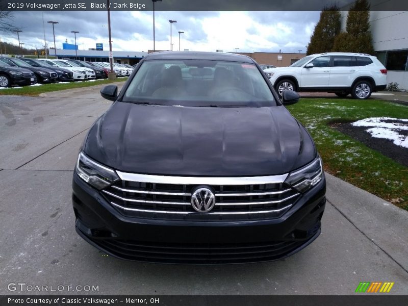 Black / Dark Beige 2019 Volkswagen Jetta SE