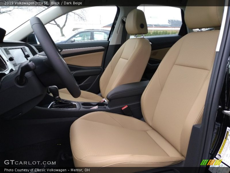 Black / Dark Beige 2019 Volkswagen Jetta SE