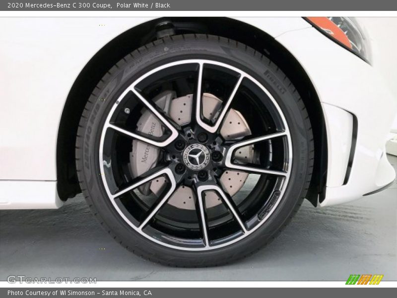 Polar White / Black 2020 Mercedes-Benz C 300 Coupe