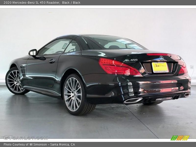 Black / Black 2020 Mercedes-Benz SL 450 Roadster