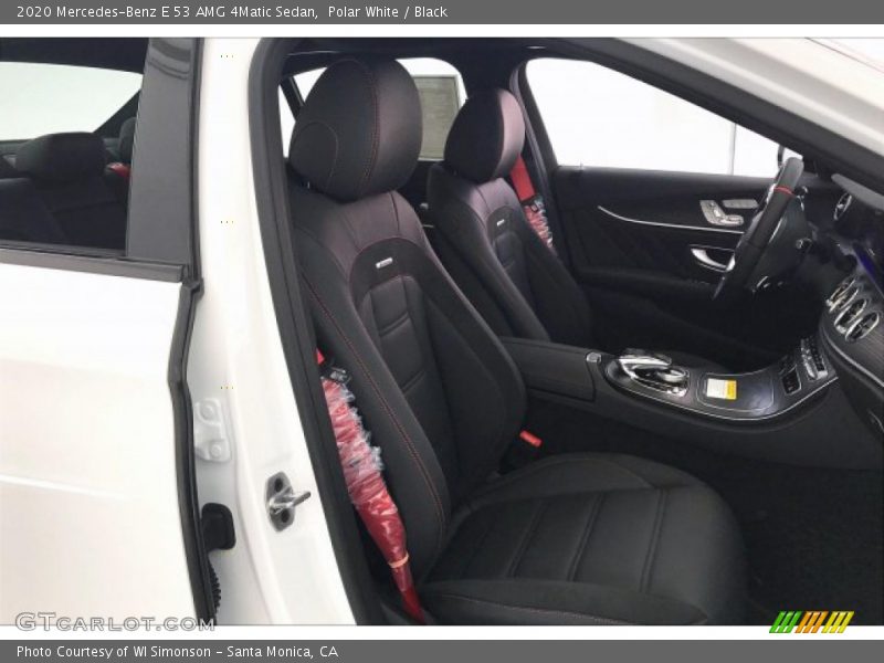 Polar White / Black 2020 Mercedes-Benz E 53 AMG 4Matic Sedan