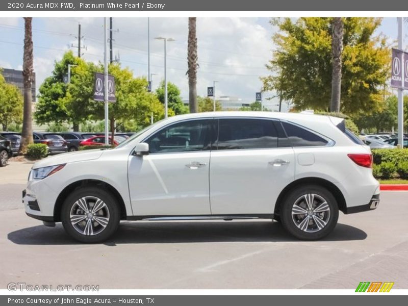 Platinum White Pearl / Ebony 2020 Acura MDX FWD