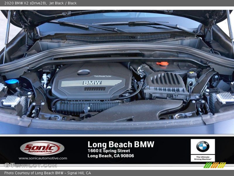 Jet Black / Black 2020 BMW X2 sDrive28i