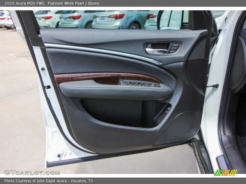 Platinum White Pearl / Ebony 2020 Acura MDX FWD