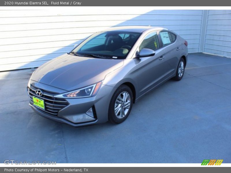Fluid Metal / Gray 2020 Hyundai Elantra SEL