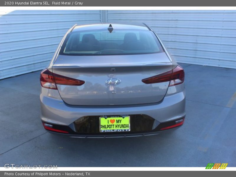 Fluid Metal / Gray 2020 Hyundai Elantra SEL