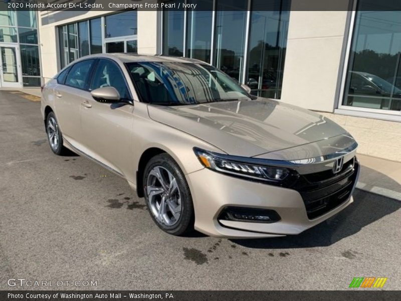 Champagne Frost Pearl / Ivory 2020 Honda Accord EX-L Sedan