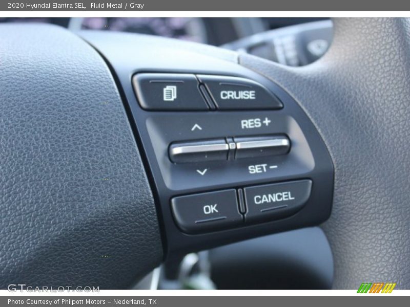 Fluid Metal / Gray 2020 Hyundai Elantra SEL
