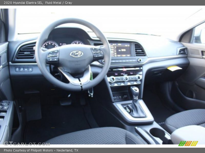 Fluid Metal / Gray 2020 Hyundai Elantra SEL