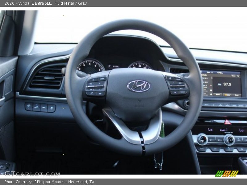 Fluid Metal / Gray 2020 Hyundai Elantra SEL