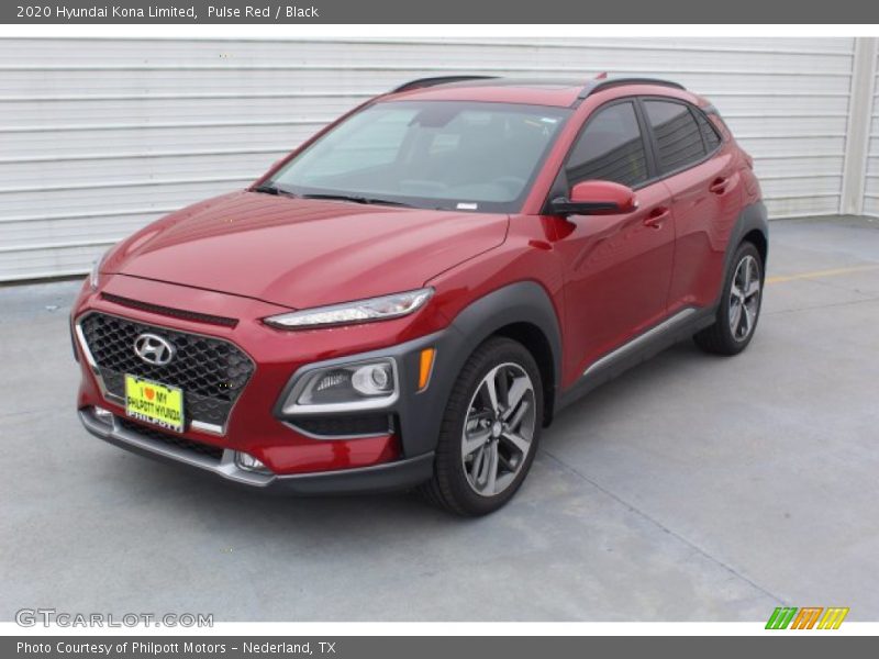 Pulse Red / Black 2020 Hyundai Kona Limited