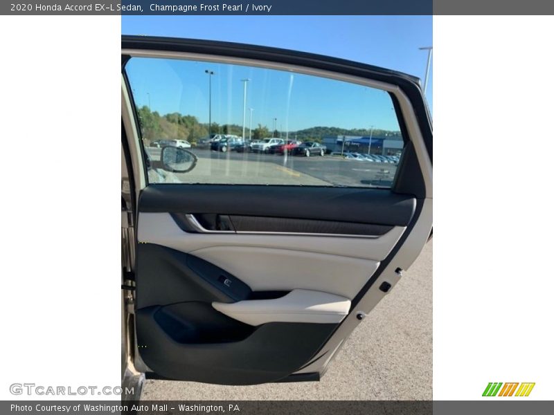 Champagne Frost Pearl / Ivory 2020 Honda Accord EX-L Sedan