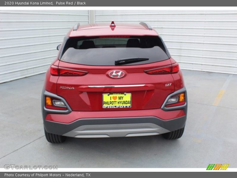 Pulse Red / Black 2020 Hyundai Kona Limited